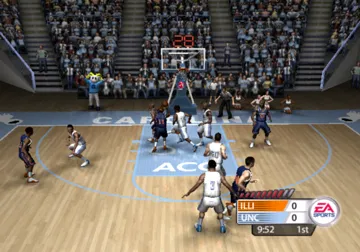 NCAA March Madness 06 screen shot game playing